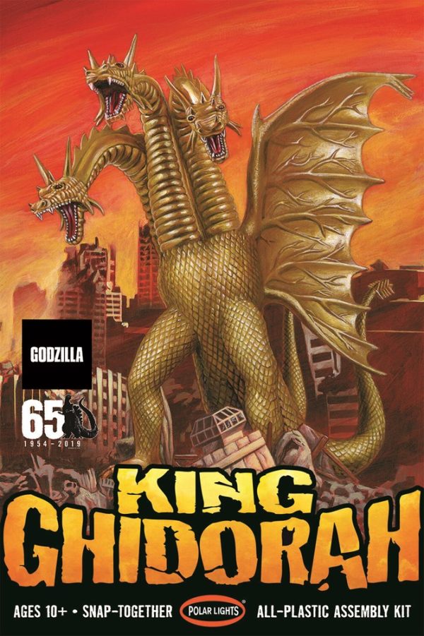 962 1 350 King Ghidorah Snap Plastic Model Kit Hot on Sale