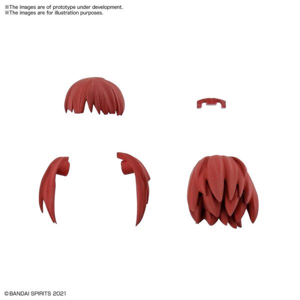 30MS OPTION HAIR STYLE PARTS Vol.1 All 4 TYPES For Sale