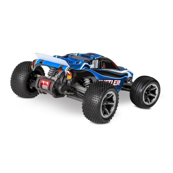 Rustler RTR with XL5 ESC and LED  Blue Online Sale