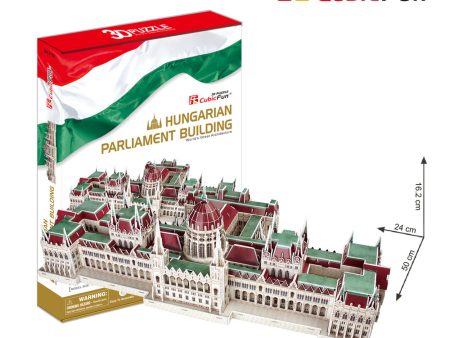 3D 242pc Hungarian Parliament Building on Sale