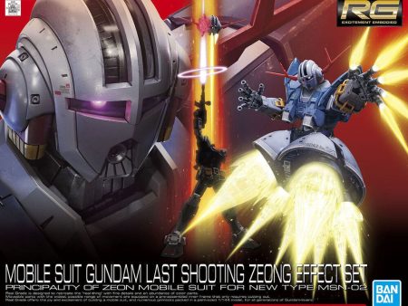 RG 1 144 MOBILE SUIT GUNDAM LAST SHOOTING ZEONG EFFECT SET Hot on Sale