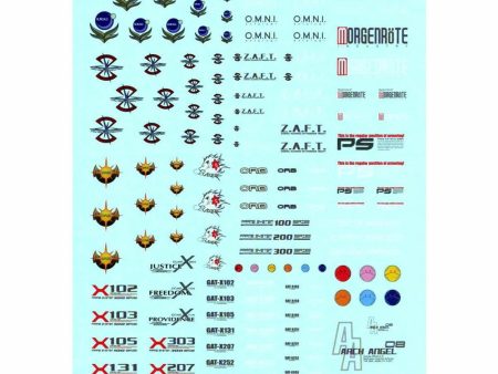 GUNDAM DECAL 18 MG MULTIUSE  SEED on Sale