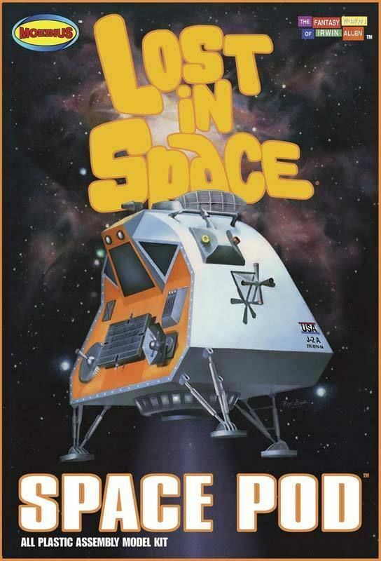 901 1 24 Lost in Space Pod Plastic Model Kit Discount