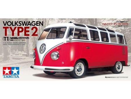 110 Volkswagen Type 2 T1 2WD RC w  PrePainted Red White and M06 Chassis Limited Edition Hot on Sale