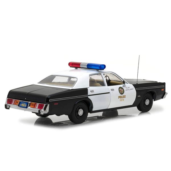 118 The Terminator 1984 1977 Dodge  Monaco Metropolitan Police w  T800 Endoskeleton Figure Artisan Sale