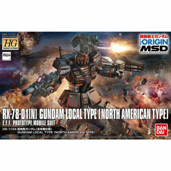 HG 1 144 GUNDAM LOCAL TYPE NORTH AMERICAN TYPE Online Hot Sale