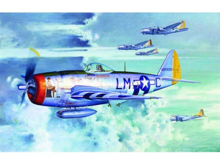 02263 1 32 P47D Thunderbolt Plastic Model Kit Online