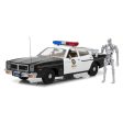 118 The Terminator 1984 1977 Dodge  Monaco Metropolitan Police w  T800 Endoskeleton Figure Artisan Sale