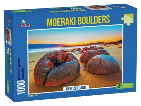 1000pc Moeraki Boulders New Zealand Fashion