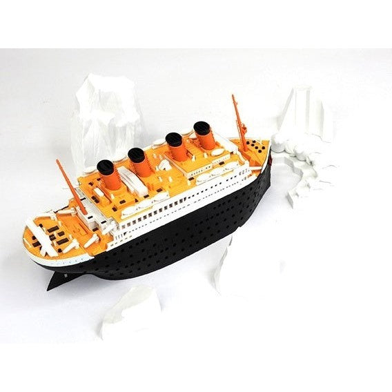 Titanic  Seal and Iceberg Scene Plastic Model Kit For Cheap