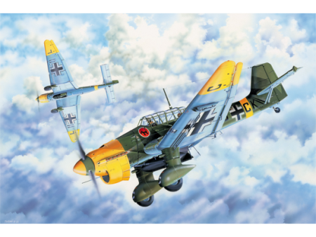 03214 1 32 Junkers Ju87B2 Stuka Plastic Model Kit on Sale