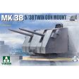 Takom 1 35 MK.38 5 38 Twin Gun Mount Metal barrel Plastic Model Kit Supply