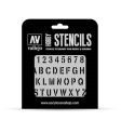 Stencils  Lettering and Signs  Stamp Font Online