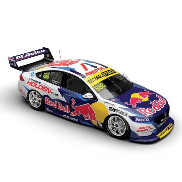 1 18 Jamie Whincup and Craig Lowndes Final Factory Holden Supercar Red Bull Holden Racing Team Holde Hot on Sale