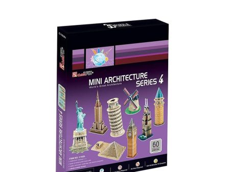 72pcs MiniArchitecture S4 3DPuzzle Online Hot Sale