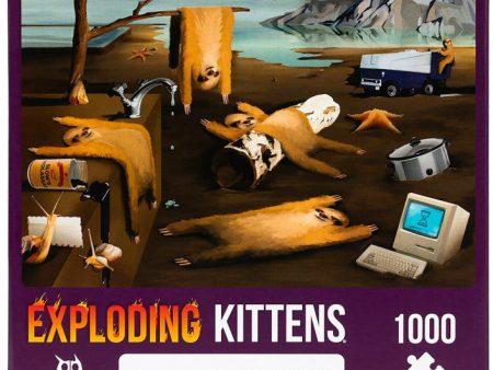 Exploding Kittens Puzzle Slothness of Memory 1000 pieces Supply