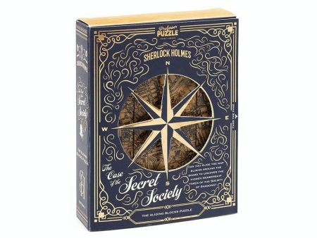 Sherlock Holmes: The Case of the Secret Society Sliding Blocks Puzzle Hot on Sale