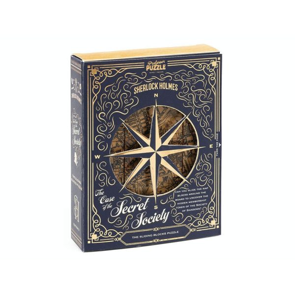 Sherlock Holmes: The Case of the Secret Society Sliding Blocks Puzzle Hot on Sale