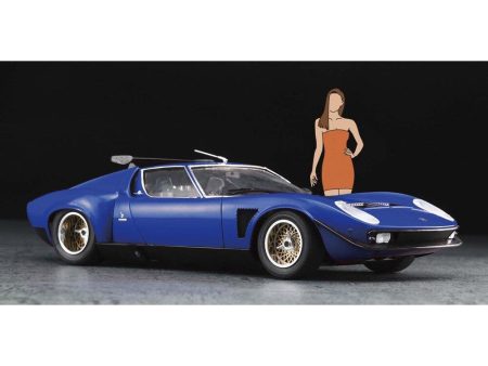 1 24 LAMBORGHINI JOTA SVR w ITALIAN GIRLS FIGURE Online Sale