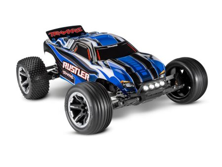 Rustler RTR with XL5 ESC and LED  Blue Online Sale