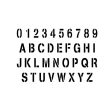 Stencils  Lettering and Signs  Stamp Font Online