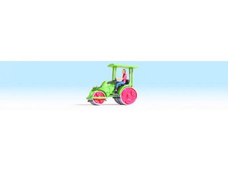 HO Zettelmeyer Road Roller (Green) Hot on Sale