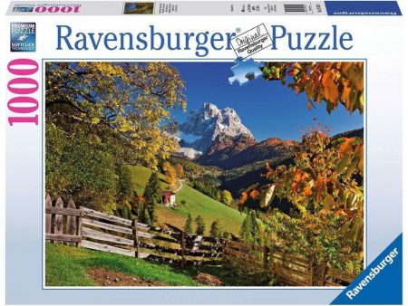 1000pc Mountainous Italy Puzzle Cheap