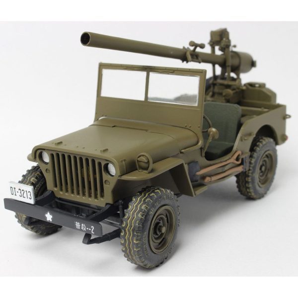 882 1 25 Godzilla Army Jeep Plastic Model Kit For Discount