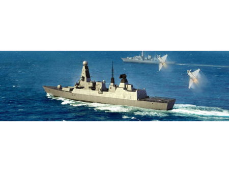 04550 1 350 HMS Type 45 Destroyer Plastic Model Kit Online now