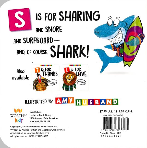 S Is For Sharing (And Shark!) Online Hot Sale